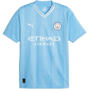 Puma Mcfc 23/24 Home Short Sleeve T-shirt Blauw 2XL