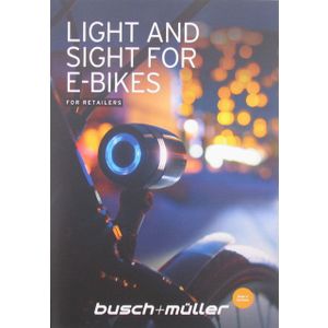Folder Busch Müller e-bike verlichting - EN