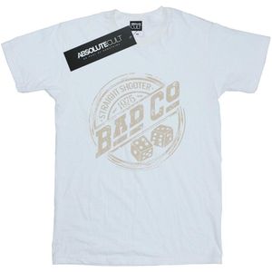 Bad Company Straight Shooter T-shirt voor jongens (116) (Wit)