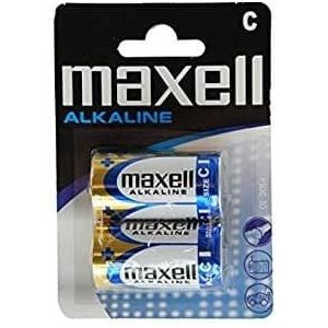 Maxell 162184 huishoudelijke batterij Wegwerpbatterij LR14 Alkaline 2 stuk(s)