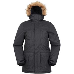Mountain Warehouse Heren Gorge II Long Jacket (3XL) (Zwart)