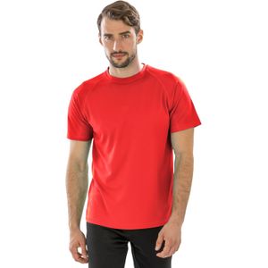 Spiro Heren Aircool T-Shirt (2XS) (Rood)