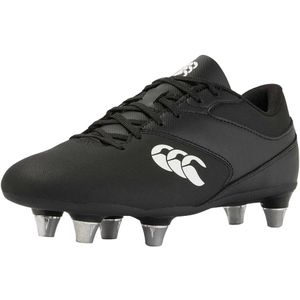 Canterbury Kinder/Kids Phoenix Raze Zachte Grond Rugbyschoenen (37 EU) (Zwart/Wit)