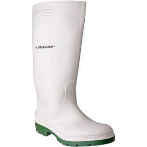 Dunlop Dames/dames Pricemastor 380BV Wellington Boots (40 EU) (Wit/Groen)