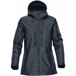 Stormtech Dames/Dames Epsilon 2 Twill Soft Shell Jas (L) (Houtskool)