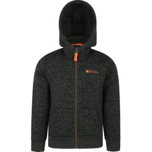 Mountain Warehouse Kinder/Kids Nevis Bontgevoerde Hoodie (140) (Groen)