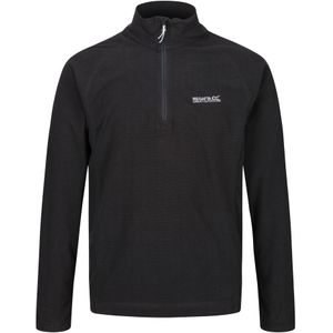 Regatta Great Outdoors - Heren Montes Fleece Sweater met Trechter Nek (S) (Zwart)