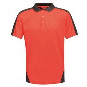 Regatta Contrast Coolweave Pique Polo Shirt (3XL) (Klassiek rood/zwart)