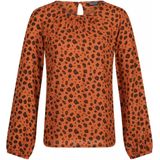 Regatta Dames/Dames Hadria Dierenprint Blouse (38 DE) (Koperen amandel)