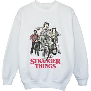 Netflix Boys Stranger Things Retro Bikers Sweatshirt