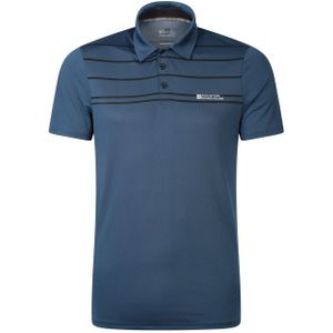 Mountain Warehouse Heren Weg IsoCool Poloshirt (S) (Blauw)