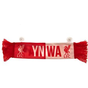 Liverpool FC YNWA Sjaal Auto Decoratie  (Rood)