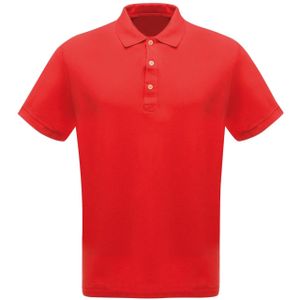 Regatta Professioneel Heren Klassiek 65/35 Poloshirt met korte mouwen (XL) (Klassiek rood)