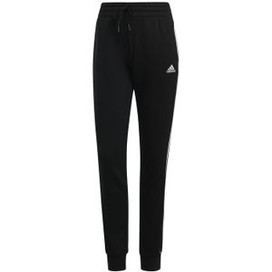 Lange sportbroek Adidas Essentials French Terry 3 Stripes Vrouw Zwart Maat S
