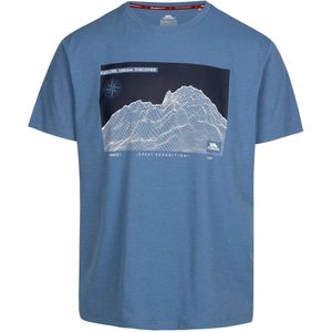 Trespass Heren Sirgis Berg TP75 T-Shirt (XS) (Denim Blauw)