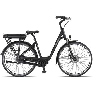 Altec Atlanta E-Bike Dames 28 inch 49cm Middenmotor 7v Hydraulische Schijfremmen Zilver