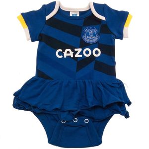 Everton FC Babyborstje Tutu Rokje Bodysuit (74) (Koningsblauw/Wit)