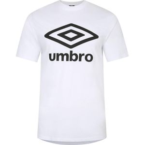 Umbro Heren Team T-shirt (S) (Wit/zwart)