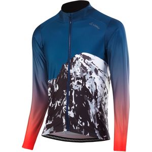 Loeffler wielrenshirt lange mouwen M Bike L/S Jersey Scarp - Blauw