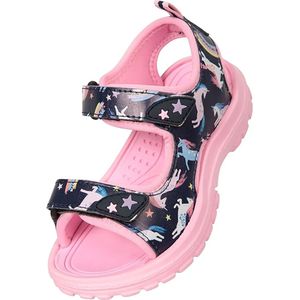 Mountain Warehouse Sand Unicorn sandalen voor kinderen/Kinderen (24 EU) (Paars)