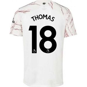 2020-2021 Arsenal Adidas Away Football Shirt (THOMAS 18)