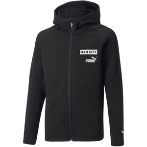 2022-2023 Man City Casuals Hoody Jacket (Black)