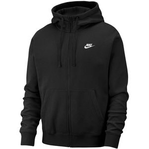 Nike - Sportswear Club Full-Zip Hoodie - Zwart Vest - L