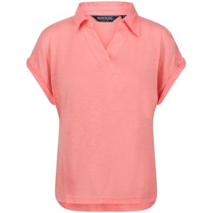 Regatta Dames/Dames Lupine T-shirt met kraagje (36 DE) (Schelp Roze)