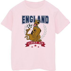Scooby Doo Jongens Engeland Voetbal T-Shirt (116) (Baby Roze)
