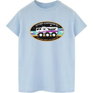 Disney Dames/Dames Lightyear Rover Deployment Katoenen Vriendje T-shirt (S) (Babyblauw)