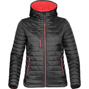 Stormtech Dames Zwaartekracht Thermisch Shell-jasje (XL) (Zwart / Echt rood)