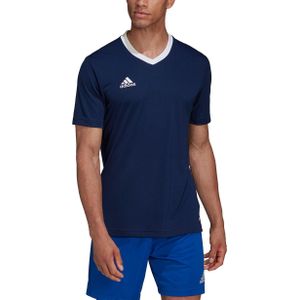 adidas - Entrada 22 Jersey - Blauwe Voetbalshirt - XXL