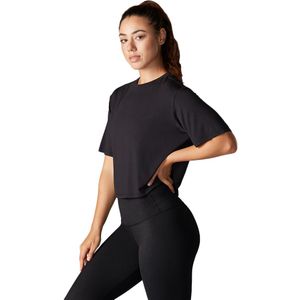 Tavi Noir Dames/dames korte broek T-shirt (L) (Zwart)