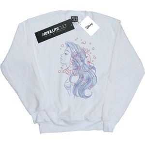 Disney Womens/Ladies Ariel Flounder Sketch Sweatshirt