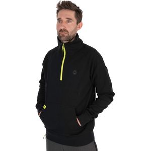 Matrix Black Edition 1/4 Zip Sweat Black-Lime Maat : Small