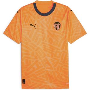 Puma Valencia Cf 23/24 Third Short Sleeve T-shirt Oranje L