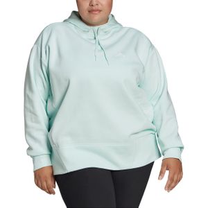 adidas - Studio Hoodie (Plus Size) - Mintgroene Hoodie - 58 - 60