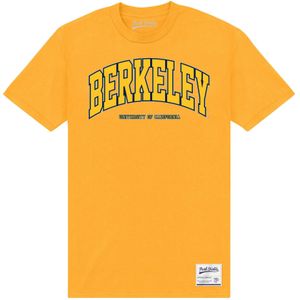 UC Berkeley Uniseks T-Shirt voor volwassenen (L) (Goud)