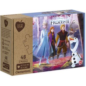 Clementoni Puzzel Disney Frozen 2 3x48 Stukjes