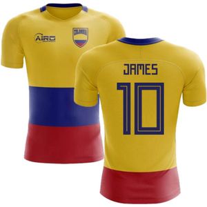 2022-2023 Colombia Flag Concept Football Shirt (James 10)