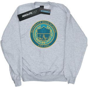 Riverdale Dames/Dames High School Crest Sweatshirt (XXL) (Sportgrijs)