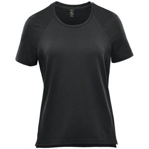 Stormtech Dames/Dames Tundra T-shirt met korte mouwen (M) (Zwart)