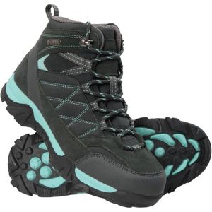 Mountain Warehouse Kinder/kleuterpad suède wandelschoenen (33 EU) (Teal)