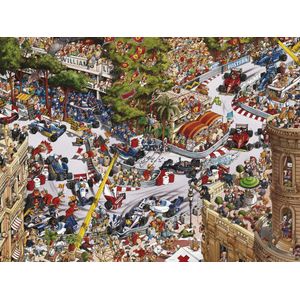 Puzzel Monaco Classics (1500 stukjes, Comic)