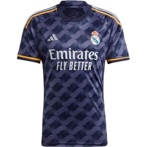 Adidas Real Madrid 23/24 Short Sleeve T-shirt Away Blauw S