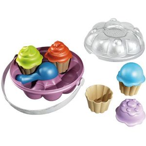 Cupcake emmerset met 4 cupcake vorm 732