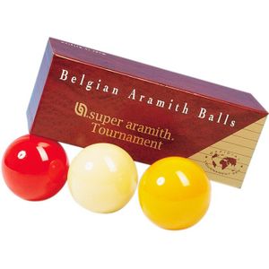 Super Aramith biljart ballen set 61.5mm Tournament