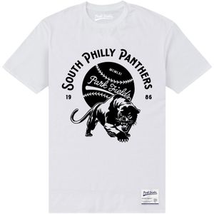 Park Fields Unisex volwassen South Philly Panthers T-shirt (S) (Wit)