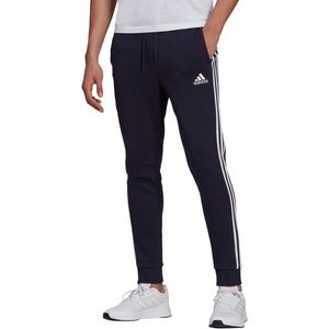 adidas - Essential Tapered Cuff 3S Pants - Blauwe Sweatpants - XXL