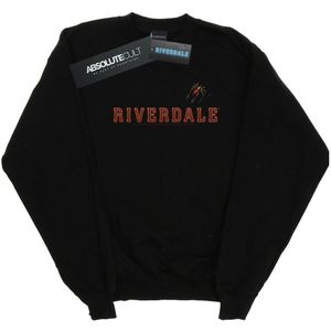 Riverdale Dames/Dames Sweatshirt met spinnenbroche (XXL) (Zwart)